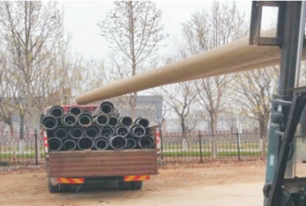 Segmented composite pole Segmented composite pole